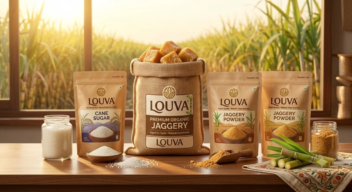 Jaggery & cane sugar